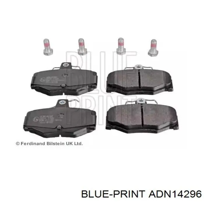 Купити ADN14296 Blue Print Задні колодки
