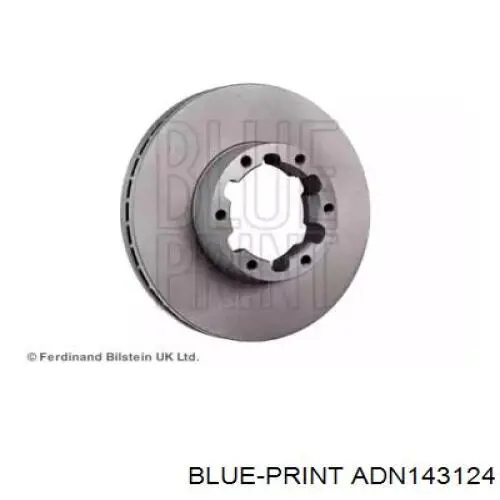 Диск гальмівний передній ADN143124 Blue Print