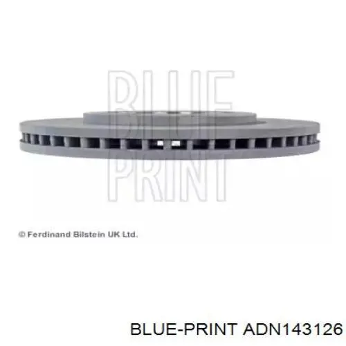 Гальмівні диски передні ADN143126 Blue Print