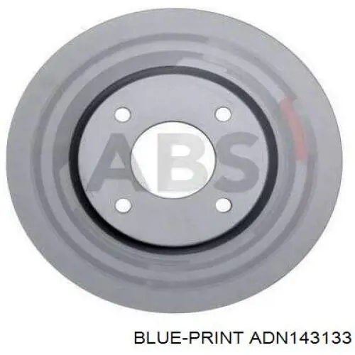 Диск переднього гальма Blue Print ADN143133 ціна, від 36.79 USD