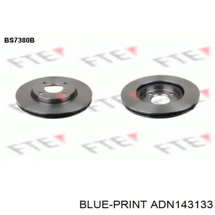 Купити ADN143133 Blue Print Ротор гальмівний
