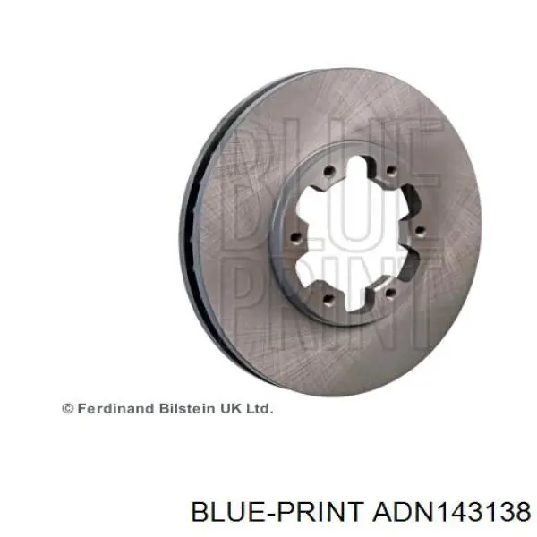 Гальмівні диски передні ADN143138 Blue Print