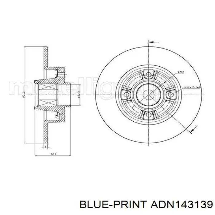 Задні дискові гальма Dayco KWD003D ціна, від 58.74 USD