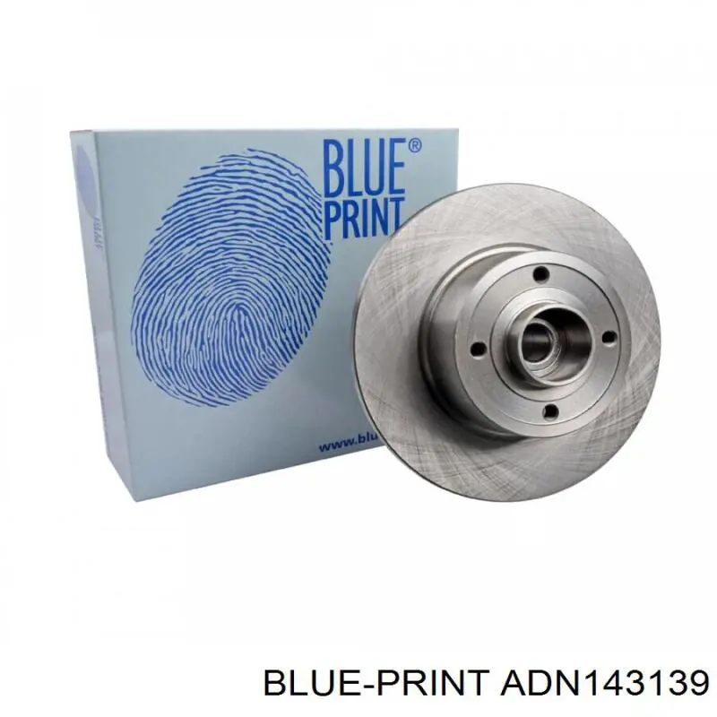 ADN143139 Blue Print диск гальмівний задній