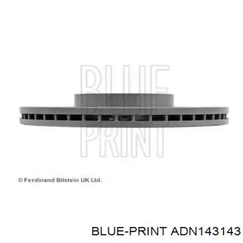 ADN143143 Blue Print Гальмо дискове переднє