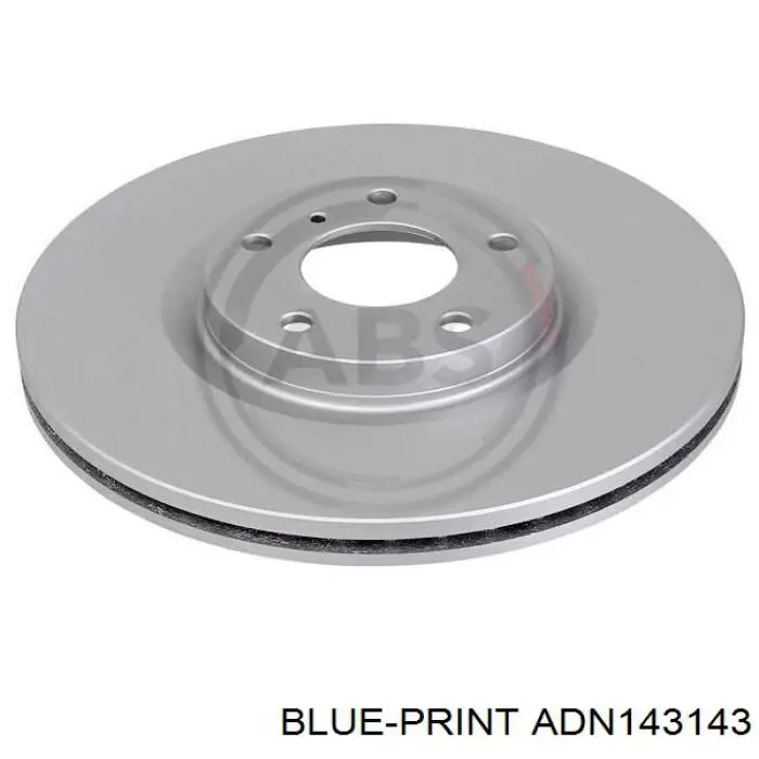 Гальмівні диски передні ADN143143 Blue Print