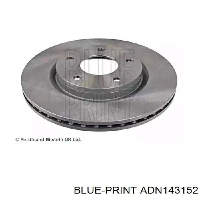 ADN143152 Blue Print диск гальмівний передній