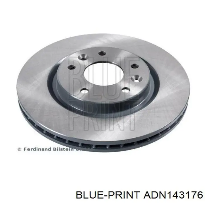 Диск гальмівний передній ADN143176 Blue Print