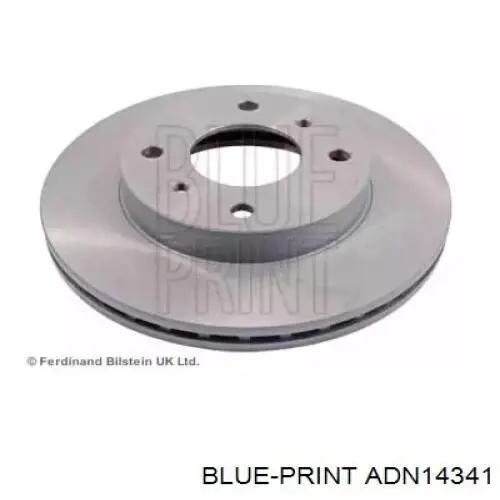 Диск гальмівний передній Blue Print ADN14341