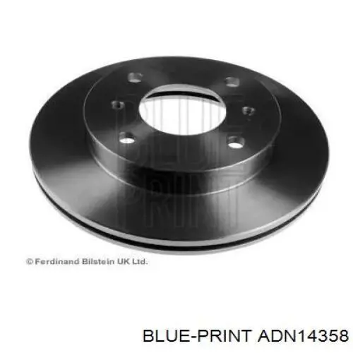 EBD01048 Shinobi диск гальмівний передній
