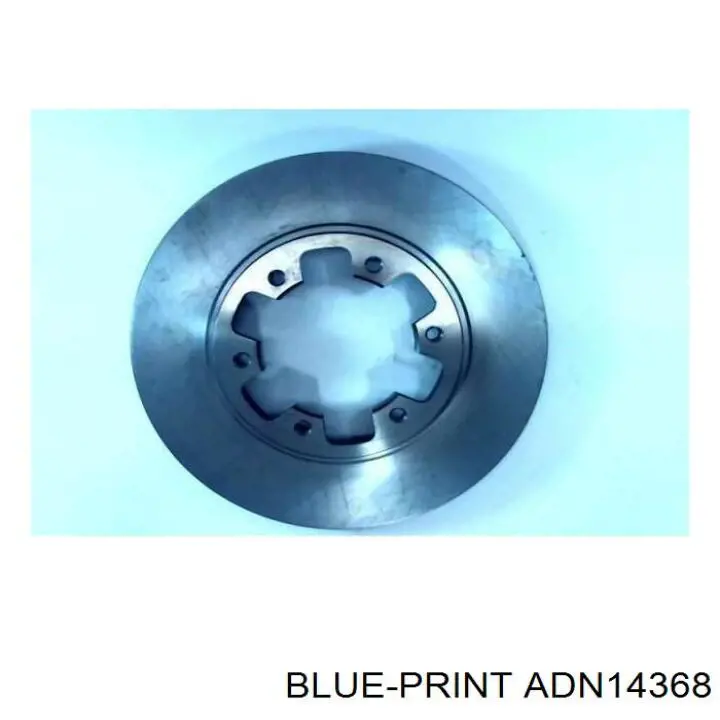 Диск переднього гальма Blue Print ADN14368 ціна, від 42.59 USD