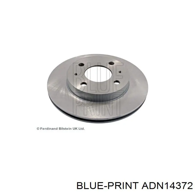 Гальмівні диски передні ADN14372 Blue Print