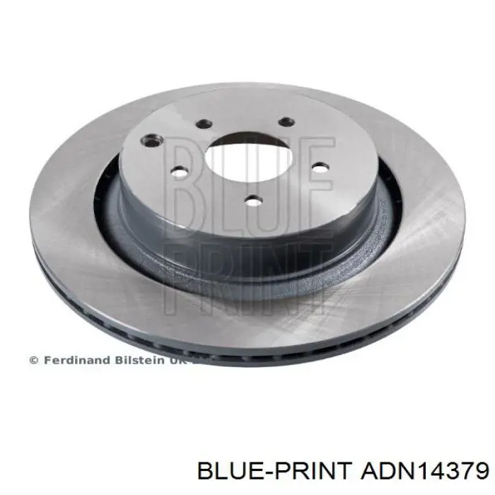 Диск гальмівний передній Blue Print ADN14379
