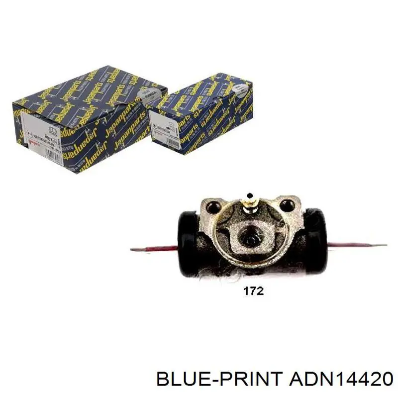 Циліндр гальмівний колісний/робочий, задній Japan Parts CS172 ціна, від 15.89 USD