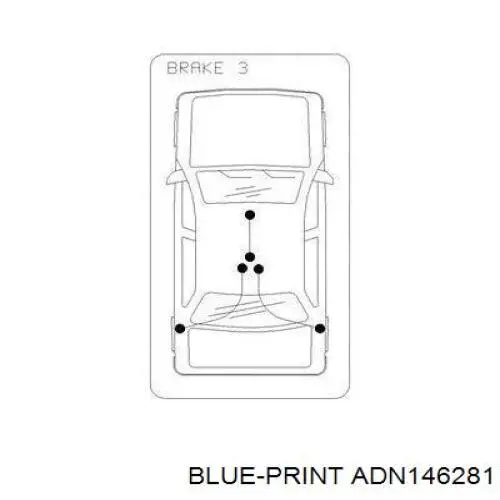 Купити LABR1220 Starline Трос ручного гальма задній, правий