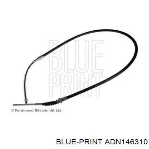 Купити ADN146310 Blue Print Трос ручного гальма задній, правий
