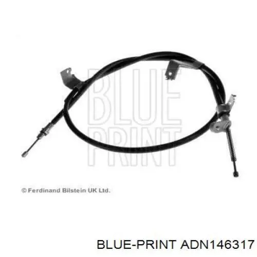 ADN146317 Blue Print Трос ручника задній лівий