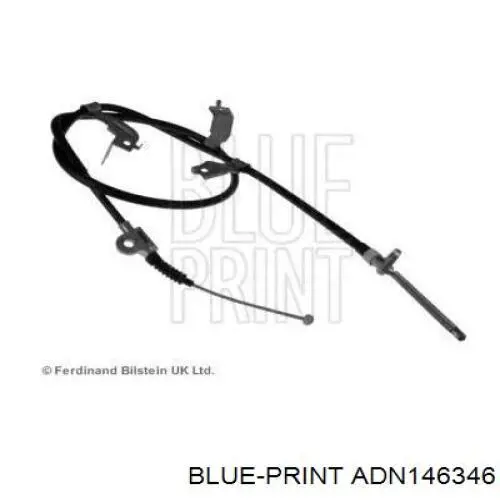 Трос стоянкового гальма задній правий Blue Print ADN146346 ціна, від 35.84 USD