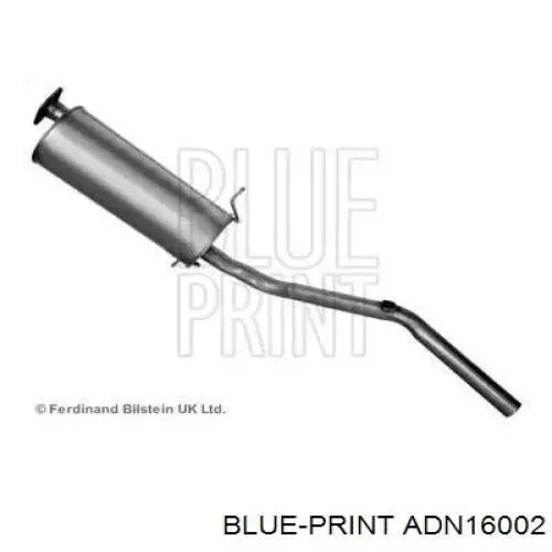 Купити ED15452 Edex Глушник вихлопних газів кінцевий