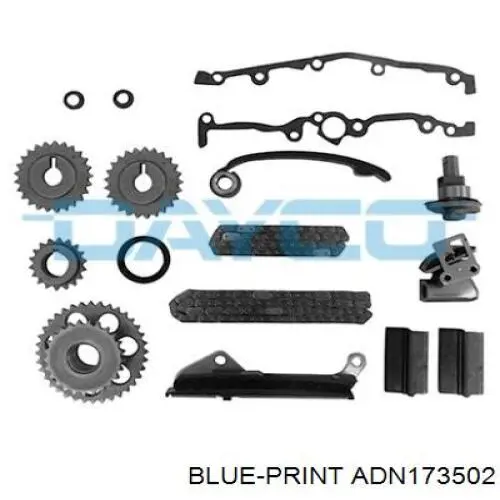 ADN173502 Blue Print Ланцюг ГРМ, комплект