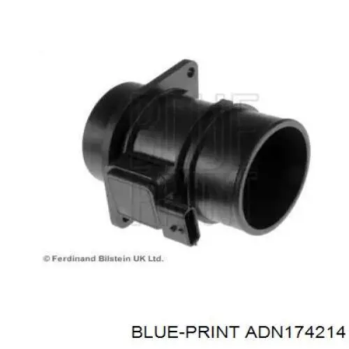 Датчик потоку (витрати) повітря, витратомір MAF - (Mass Airflow) ADN174214 Blue Print