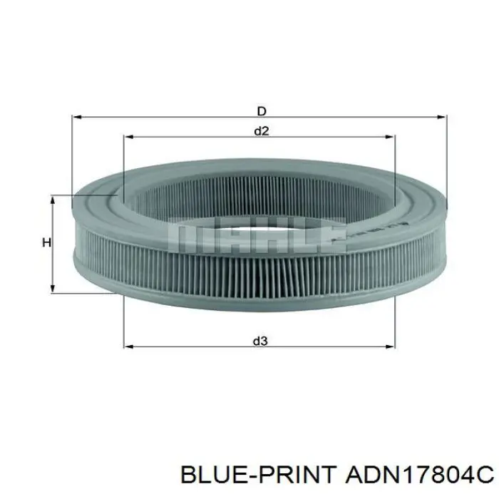 Болт головки блока циліндрів, ГБЦ Blue Print ADN17804C ціна, від 4.42 USD