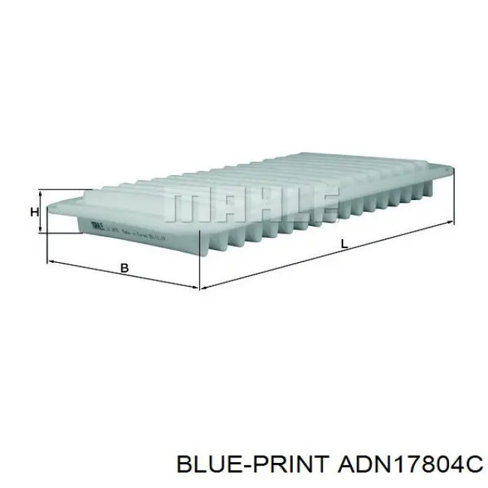 Купити ADN17804C Blue Print Болт гбц