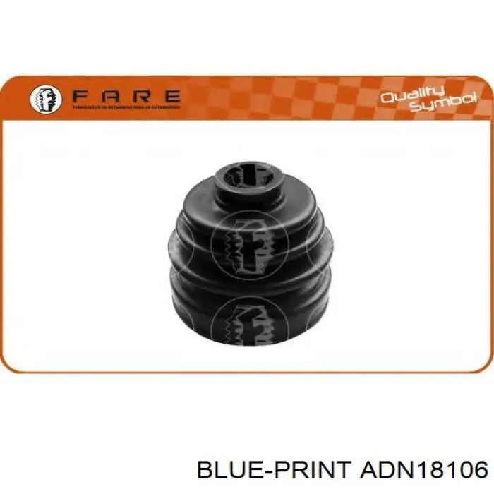Пильник шарніра кутових швидкостей зовнішній передній Blue Print ADN18106 ціна, від 8.65 USD