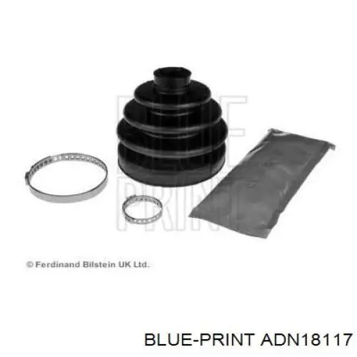 Пильник шарніра кутових швидкостей зовнішній передній Blue Print ADN18117 ціна, від 7.60 USD