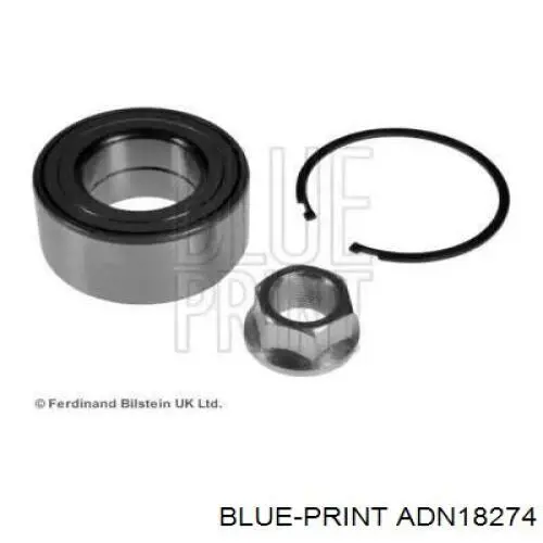 Купити ADN18274 Blue Print Підшипник піввісі заднього моста, зовнішній