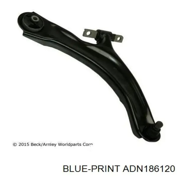 ADN186120 Blue Print Важіль передньої підвіски нижній, правий