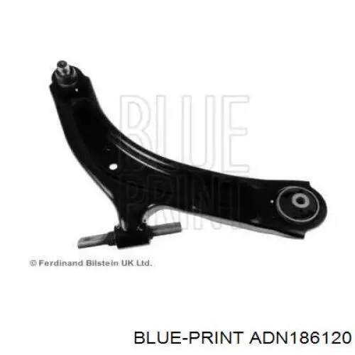 Важіль передньої підвіски нижній, правий ADN186120 Blue Print