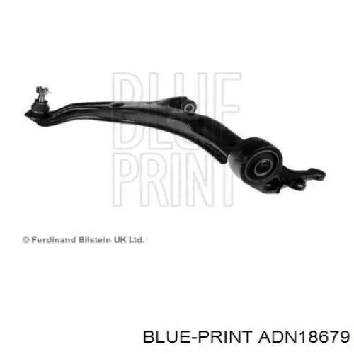 Важіль передньої підвіски нижній, лівий ADN18679 Blue Print