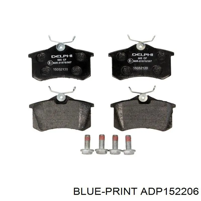 Фільтр повітряний Blue Print ADP152206