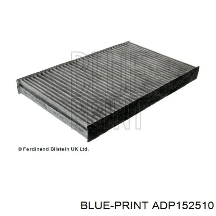 Купити ADP152510 Blue Print Фільтр салону вугільний
