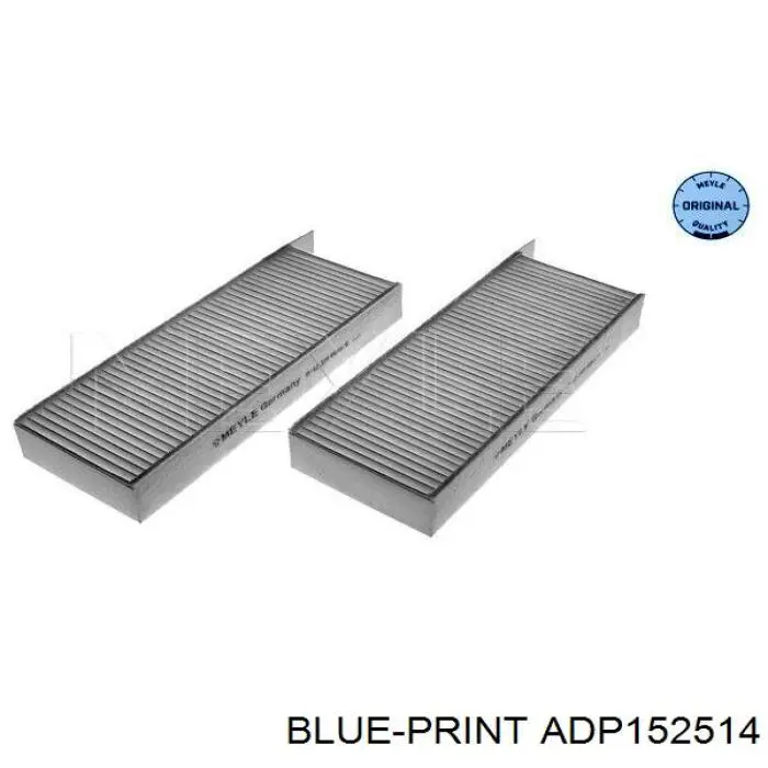 Купити ADP152514 Blue Print Фільтр салону вугільний