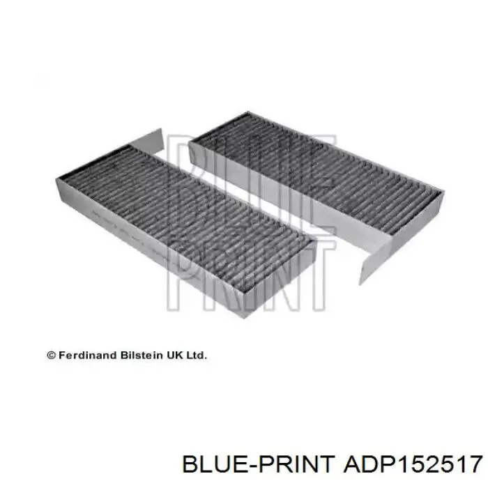 Купити ADP152517 Blue Print Фільтр салону вугільний