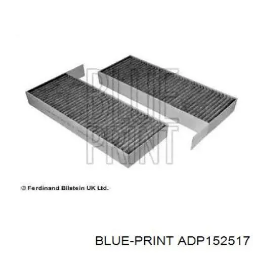 Фільтр повітряний обігрівача Blue Print ADP152517 ціна, від 12.93 USD