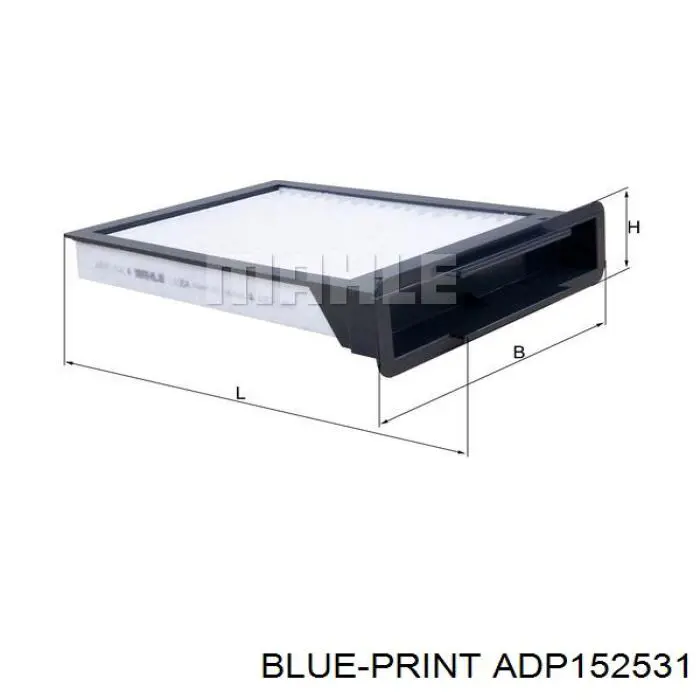 ADP152531 Blue Print фільтр салону