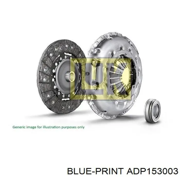 Комплект зчеплення  Blue Print ADP153003