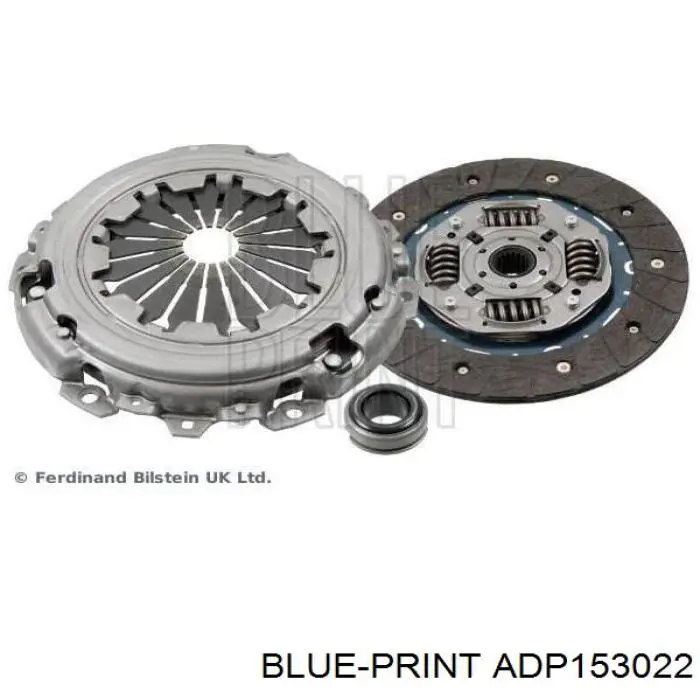 Купити ADP153022 Blue Print Комплект зчеплення (диск, корзина, підшипник)