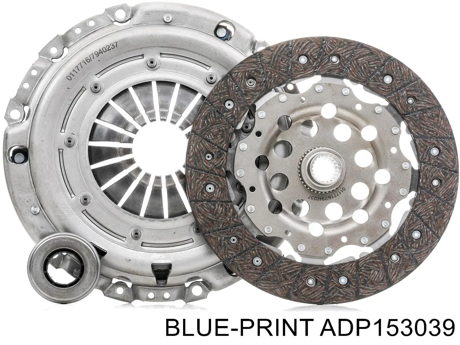 Комплект зчеплення (3 частини) Blue Print ADP153039 ціна, від 118.98 USD