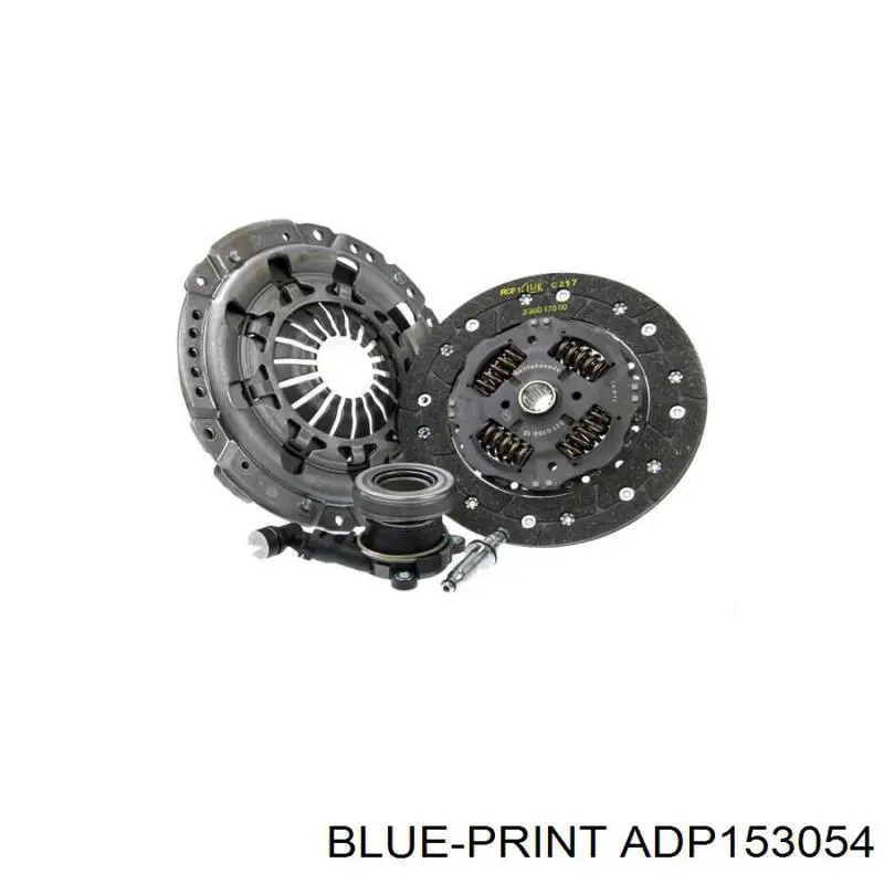 Комплект зчеплення (3 частини) Blue Print ADP153054 ціна, від 156.43 USD