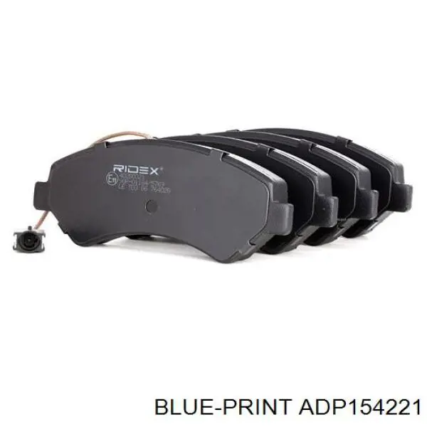Передні тормозні колодки ADP154221 Blue Print