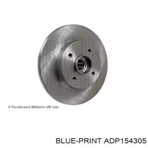 Диск гальмівний задній Blue Print ADP154305