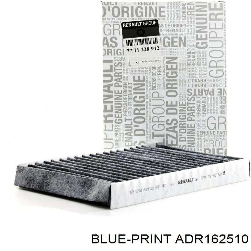 Фільтр салону ADR162510 Blue Print