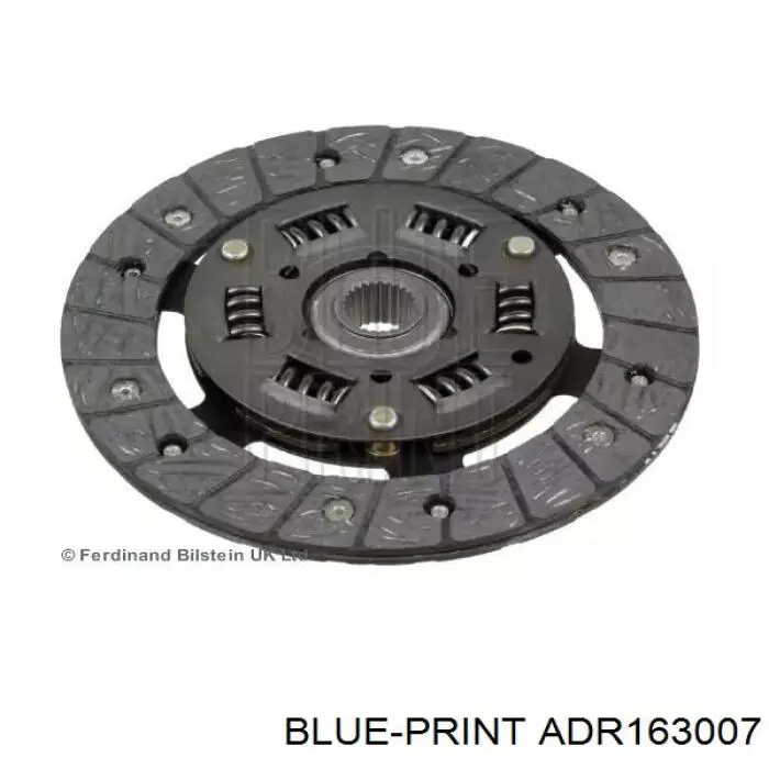 ADR163007 Blue Print комплект зчеплення (3 частини)