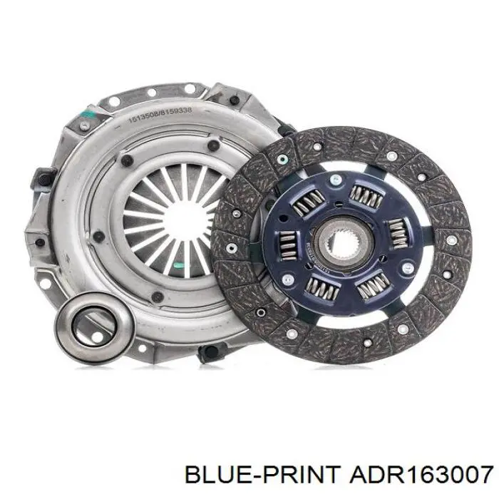Купити ADR163007 Blue Print Комплект зчеплення (диск, корзина, підшипник)