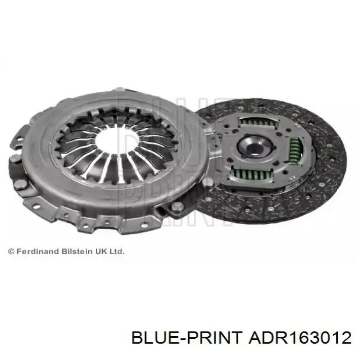 Комплект зчеплення (3 частини) Blue Print ADR163012 ціна, від 97.35 USD