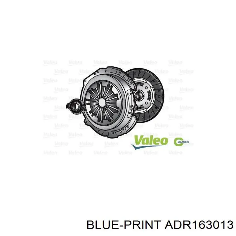 Комплект зчеплення (3 частини) Blue Print ADR163013 ціна, від 64.74 USD